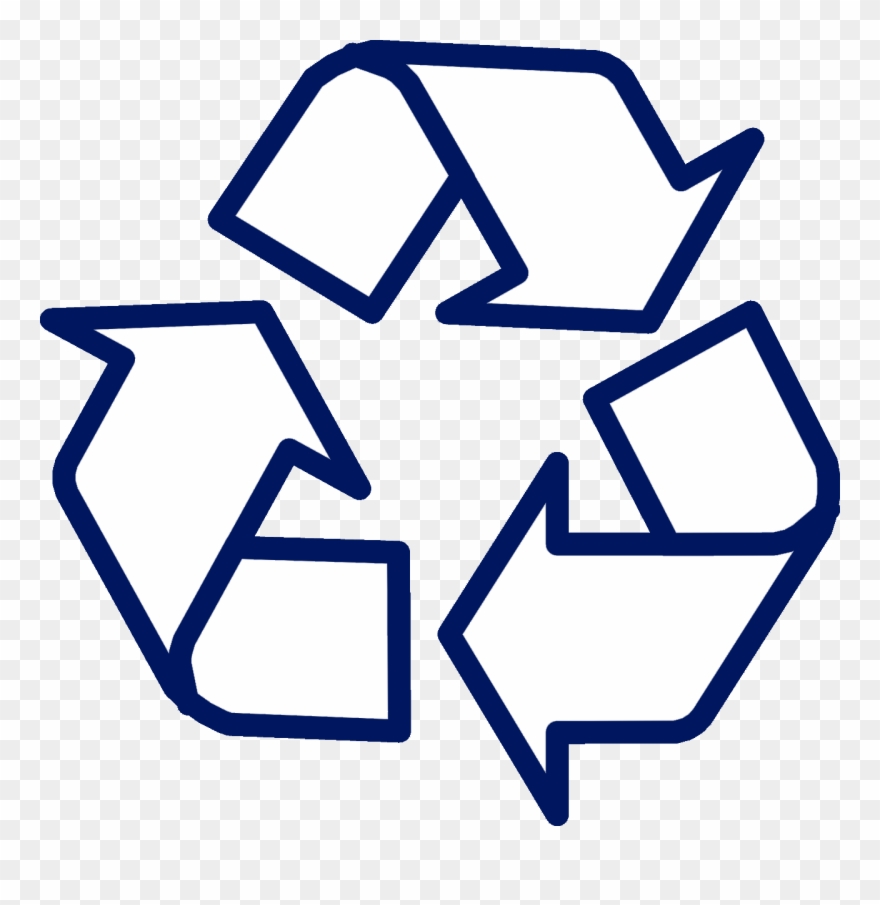 Better Environment - Draw A Recycle Sign Clipart