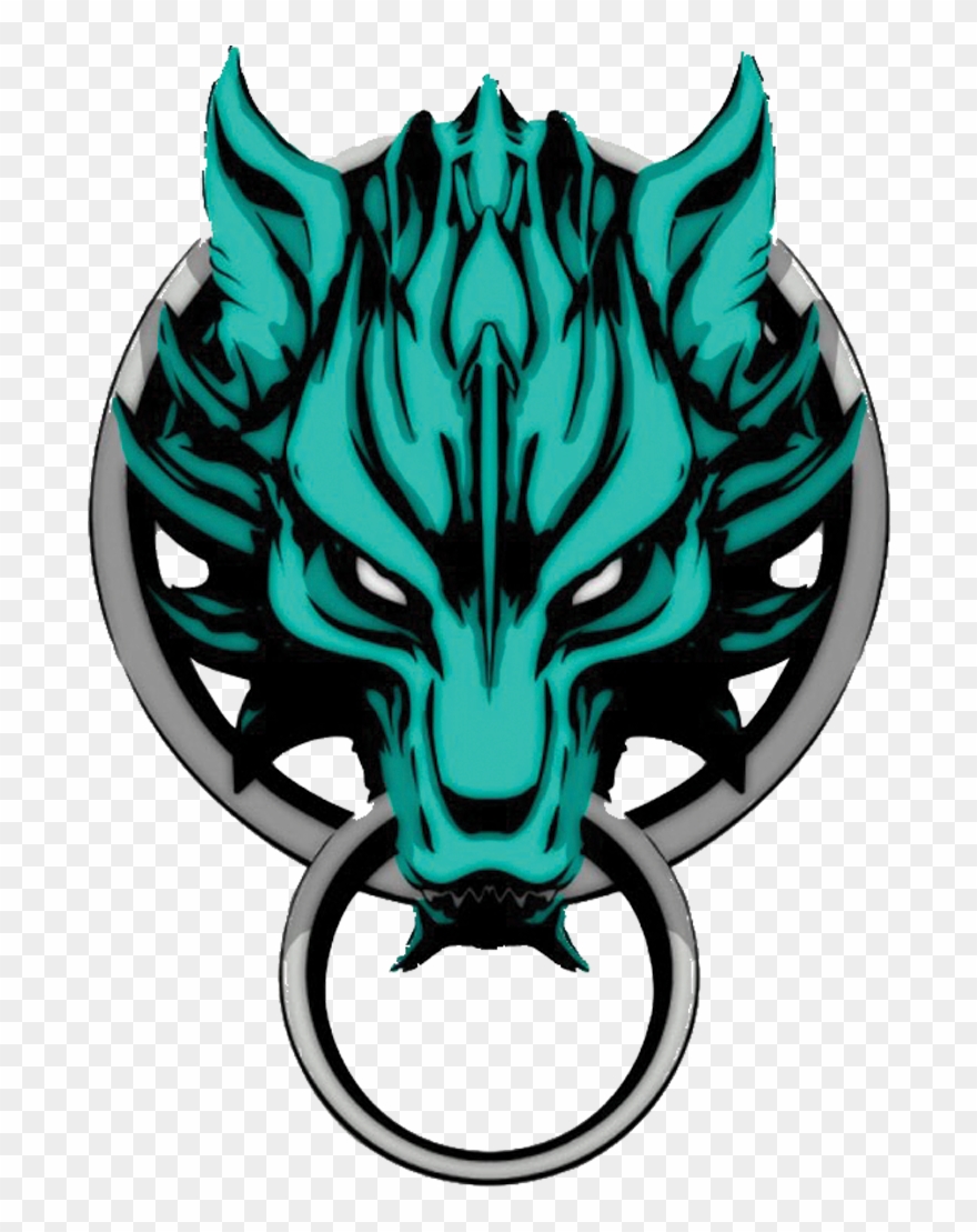 Ffwolfcoloured - Final Fantasy Cloud Logo Clipart