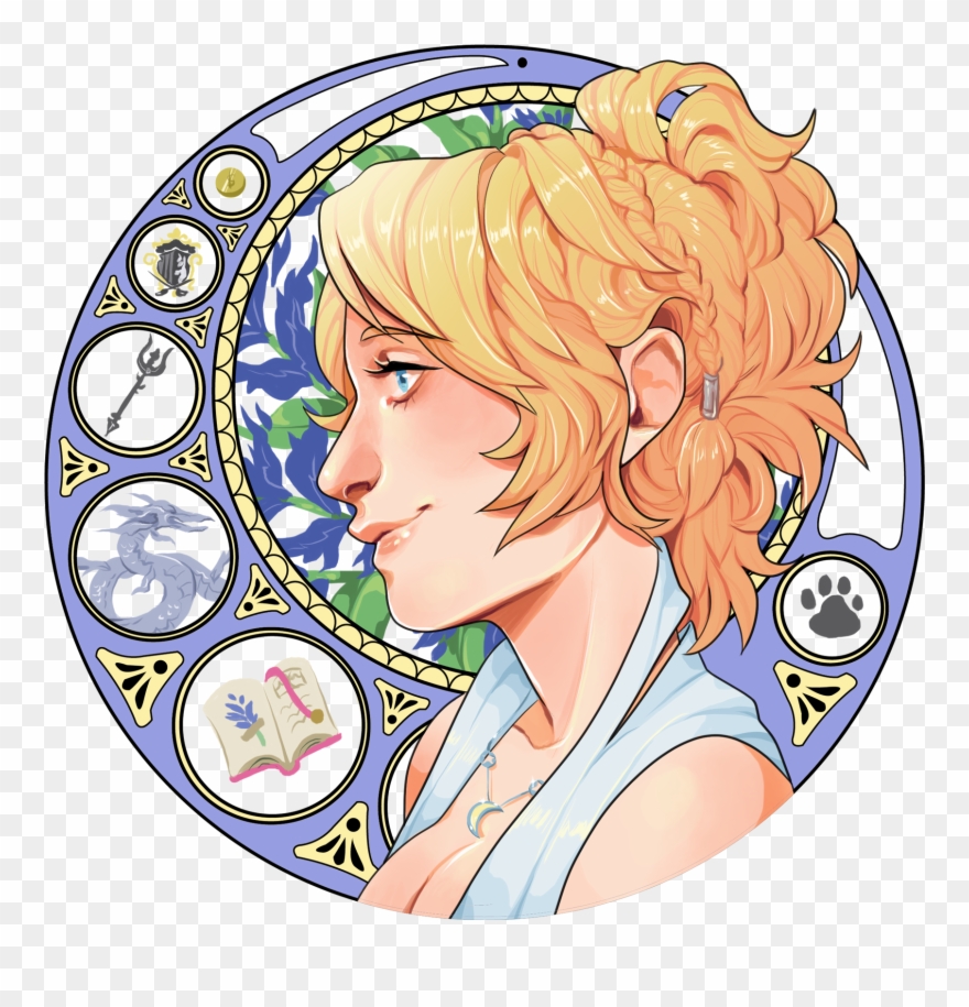 Ardyn & Luna Nouveau - Cartoon Clipart