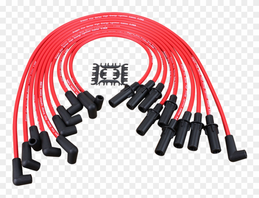 Brand New Performance Spark Plug Wire Set For 1990-2003 - Ram Trucks Clipart