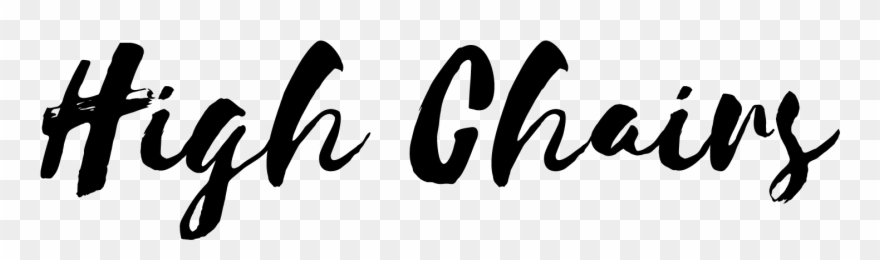 Shop Modern High Chairs At Urban Avenue - Calligraphy Clipart