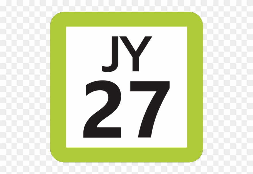 Jr Jy-27 Station Number Clipart