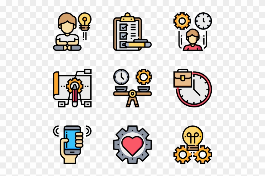 Concentration - Kawaii Animals Png Clipart