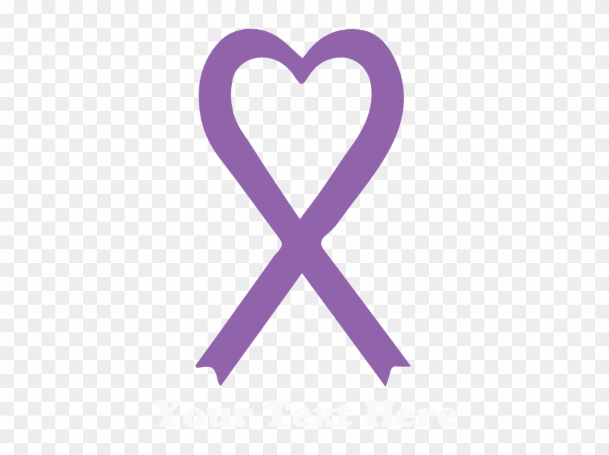 Personalized Purple Awaren Tee - Pink Ribbon Clipart