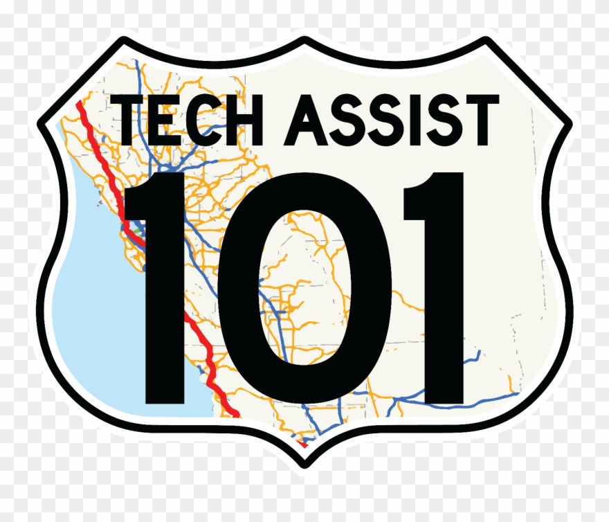 2018 By Dylan Tobin Designs - Highway 395 Map Clipart