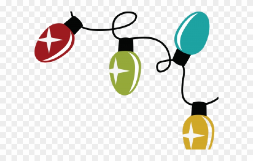 Christmas Lights Clipart Svg - Christmas Lights Svg Free - Png Download