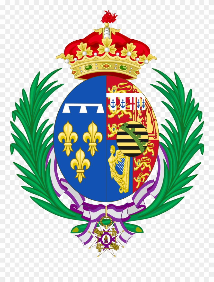 Coat Of Arms Of Beatrice Of Edinburgh As Duchess Of - Bourbon Kings Coat Of Arms Clipart
