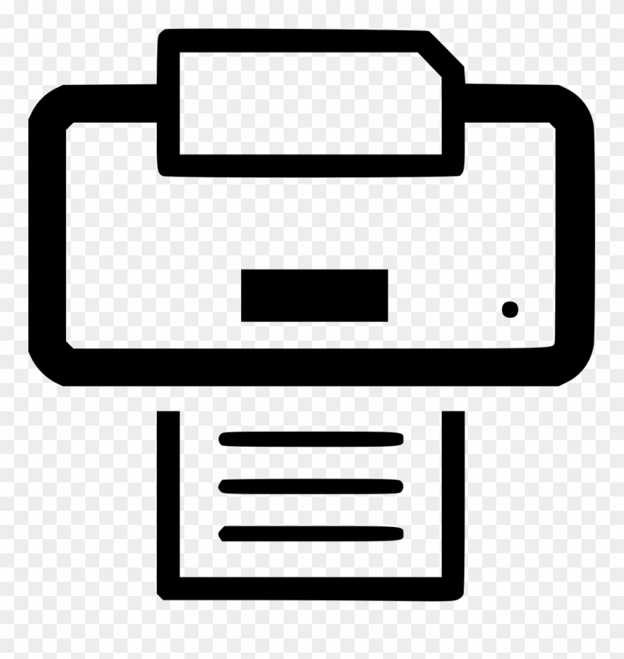 Printer Print Comments Clipart