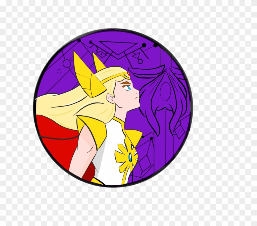 Image Of She-ra Profile - Cartoon Clipart