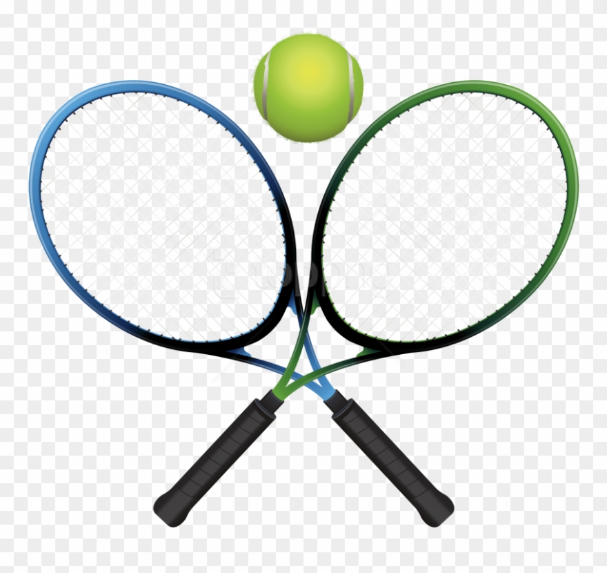 Free Png Download Tennis Rackets And Ball Clipart Png - Tennis Racket And Ball Png Transparent Png