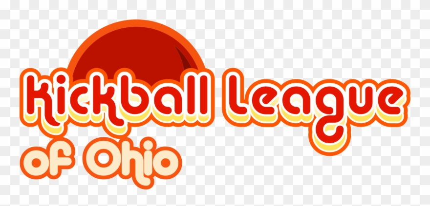 Kickball League Of Ohio - Kickball T Shirts Clipart