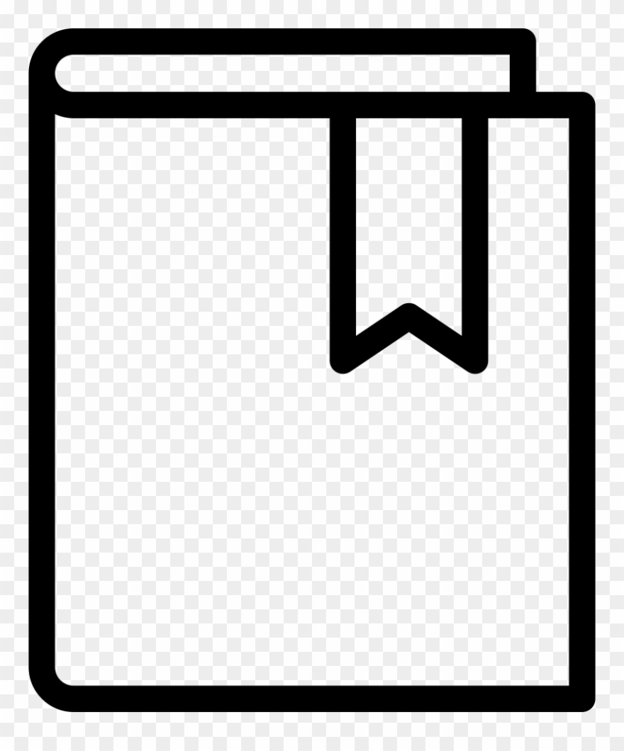 812 X 980 1 0 - Book Outline Png Clipart