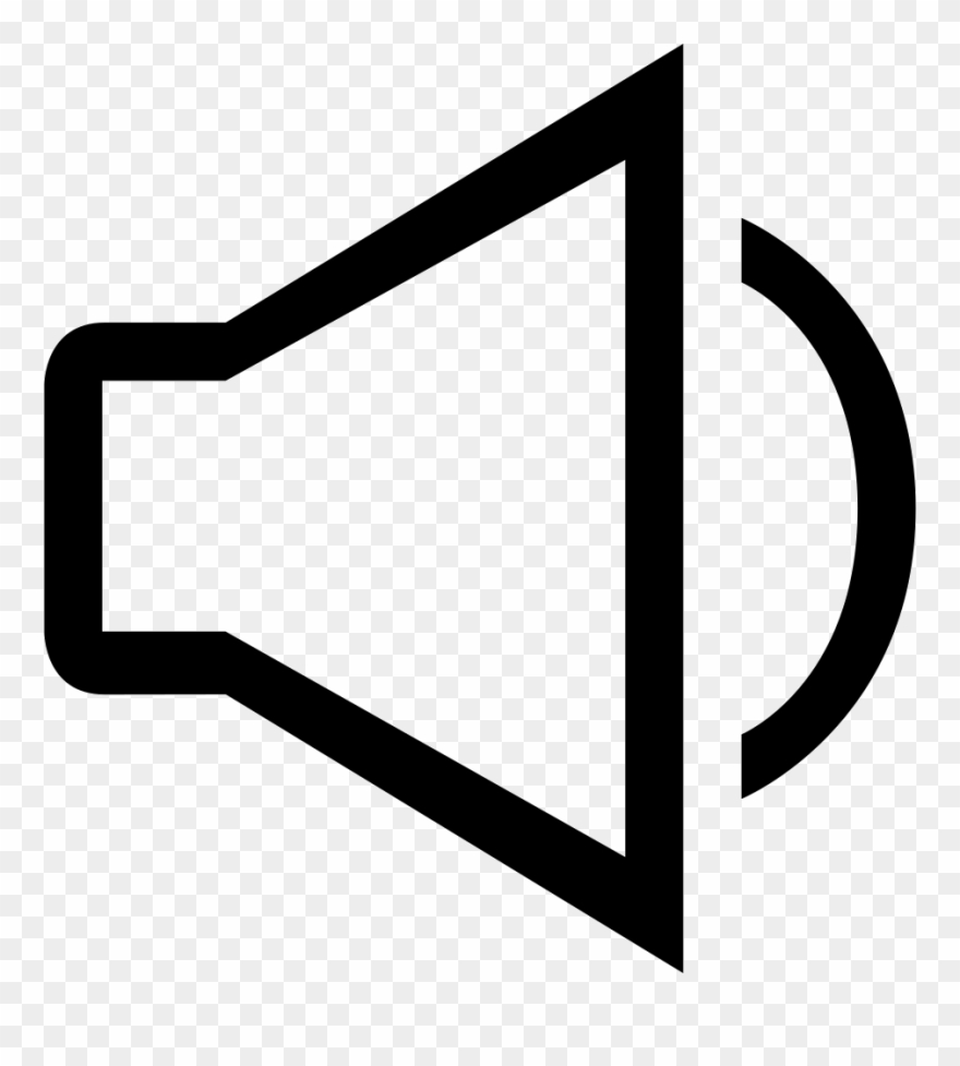 Png File - Icone Alto Falante Branco Png Clipart