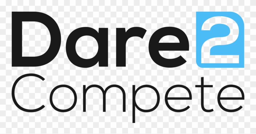 Cropped Logo Large 1 - Dare 2 Compete Logo Png Clipart
