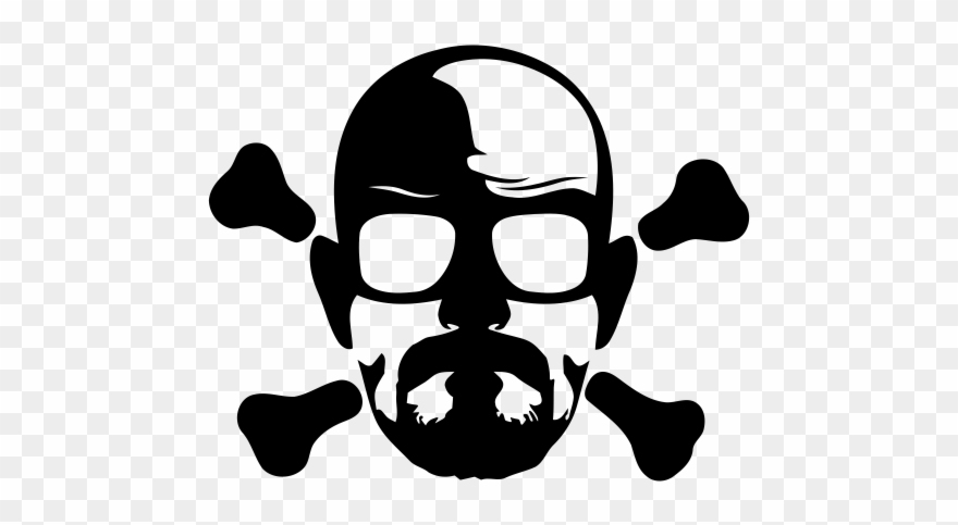 Pegatina Breaking Bad Heisenberg Danger - Heisenberg Breaking Bad Logo Clipart