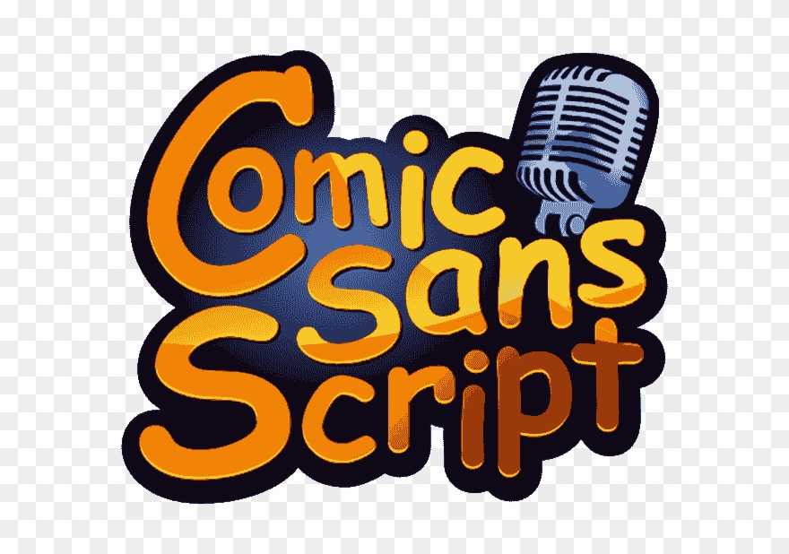 Comic Sans Script - Illustration Clipart