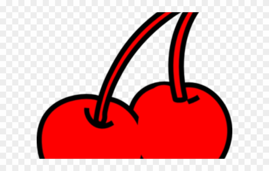 Cherry Clipart Maraschino Cherry - Cartoon Transparent Background Cherry Png