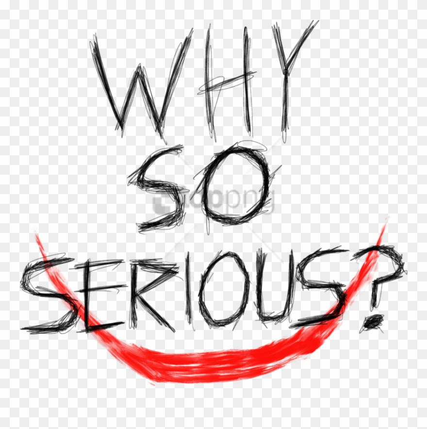 Free Png Download Joker Smile Why So Serious Png Images - Sketch Clipart