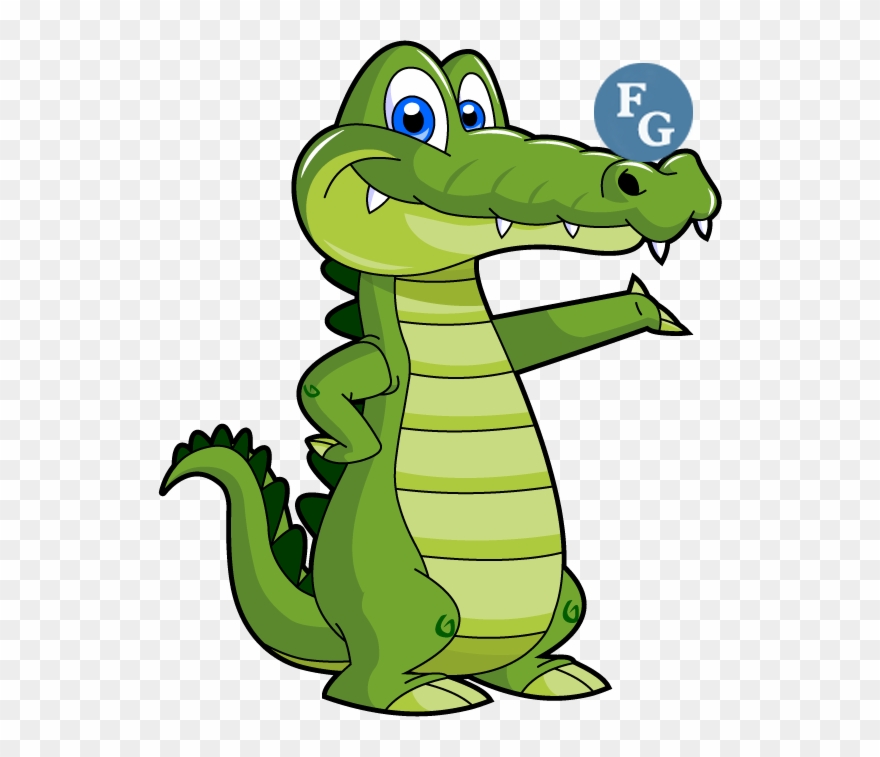 Alligator Clip Art - Png Download