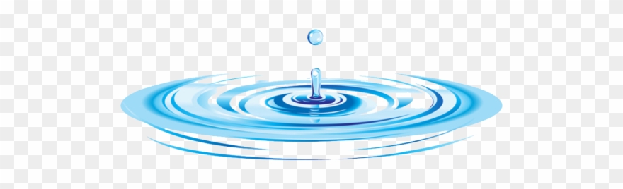 Water Ripple Blue Transparent - Circle Clipart
