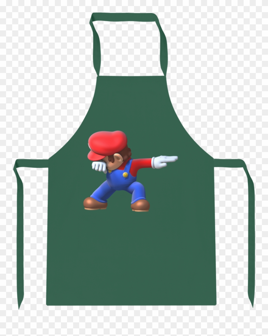 Mario Dab ﻿premium Jersey Apron - Apron Clipart