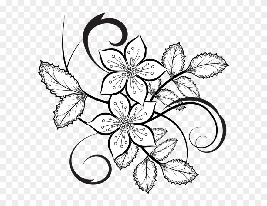 Flowers Vector Png Flora Pattern Patterns Flower Png Clipart