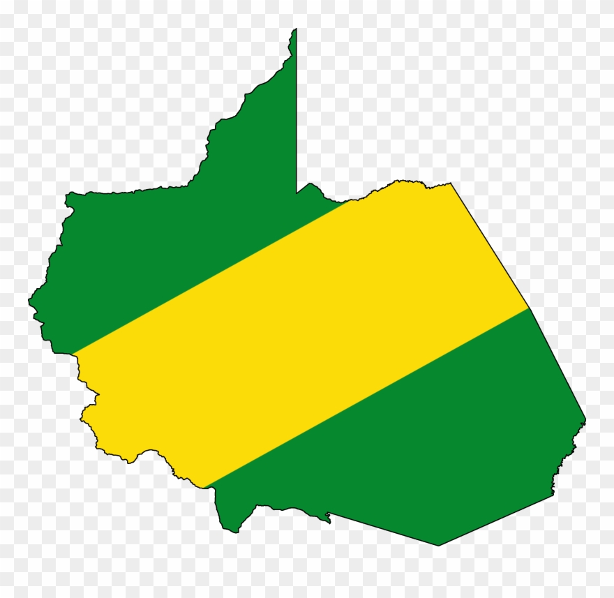 Flag Map Of Madre De Dios - Madre De Dios Png Clipart