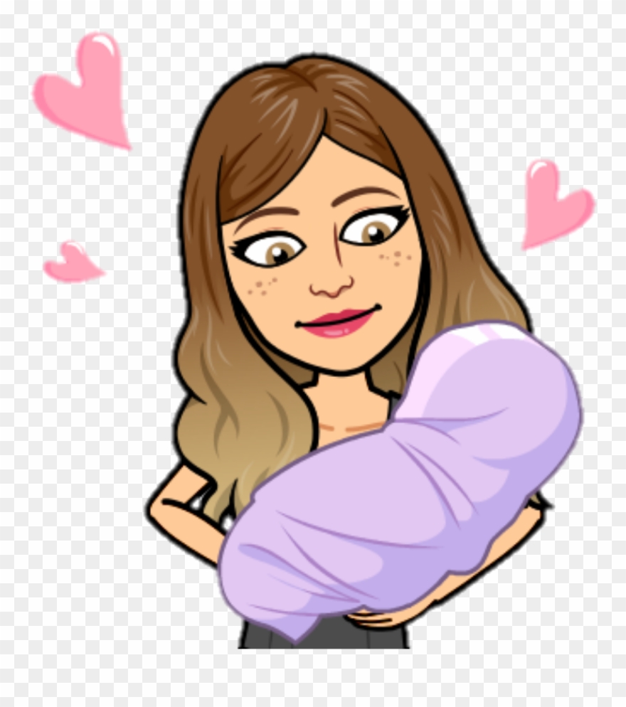 Mom Sticker - Cartoon Clipart