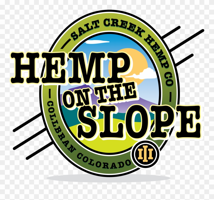Hemp On The Slope - Graphic Design Clipart