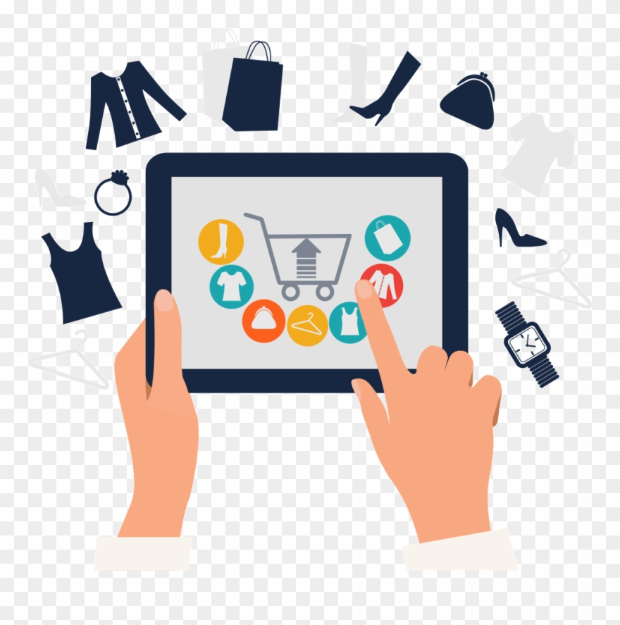 3582869de9a2412793e6 - - Online Shopping Icon Png Clipart