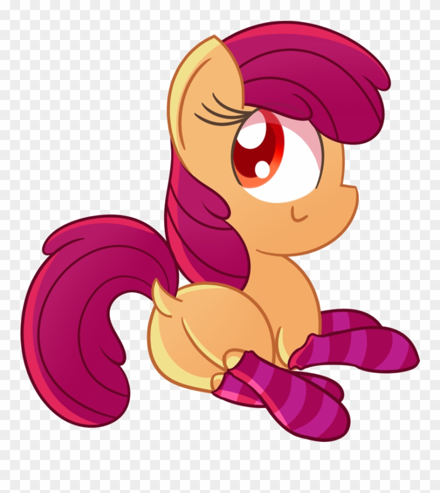 Accessory-less Edit, Apple Bloom, Bloom Butt, Clothes, - Cartoon Clipart