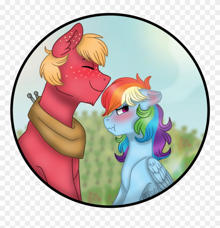 Source - Rainbow Dash X Big Mac Clipart