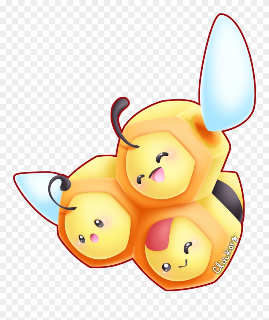 Clinkorz 🔜 C2e2 - Pokemon Combee Fanart Clipart