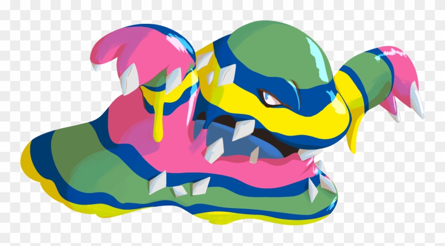 Alolan Muk - Unclear - Alolan Muk Transparent Clipart