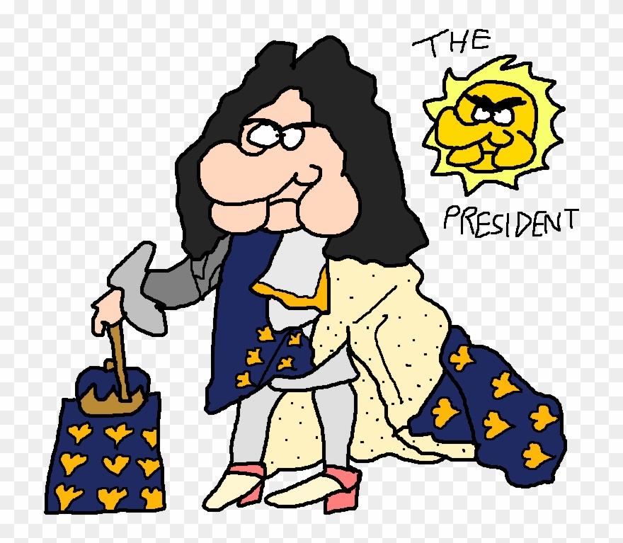 Can You Draw Nixon As Louis Xiv Please Image Clipart