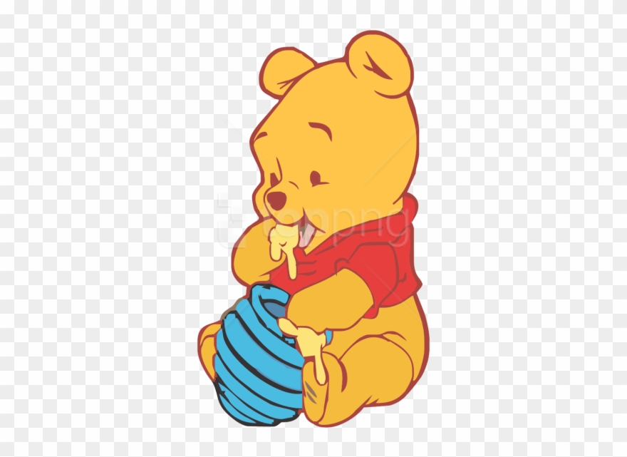 Free Png Download Winnie The Pooh - Winnie The Pooh Baby Vector Clipart
