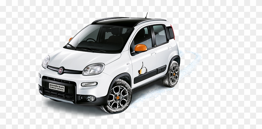 Fiat Panda X Footer Image - Panda 4 4 2013 Clipart