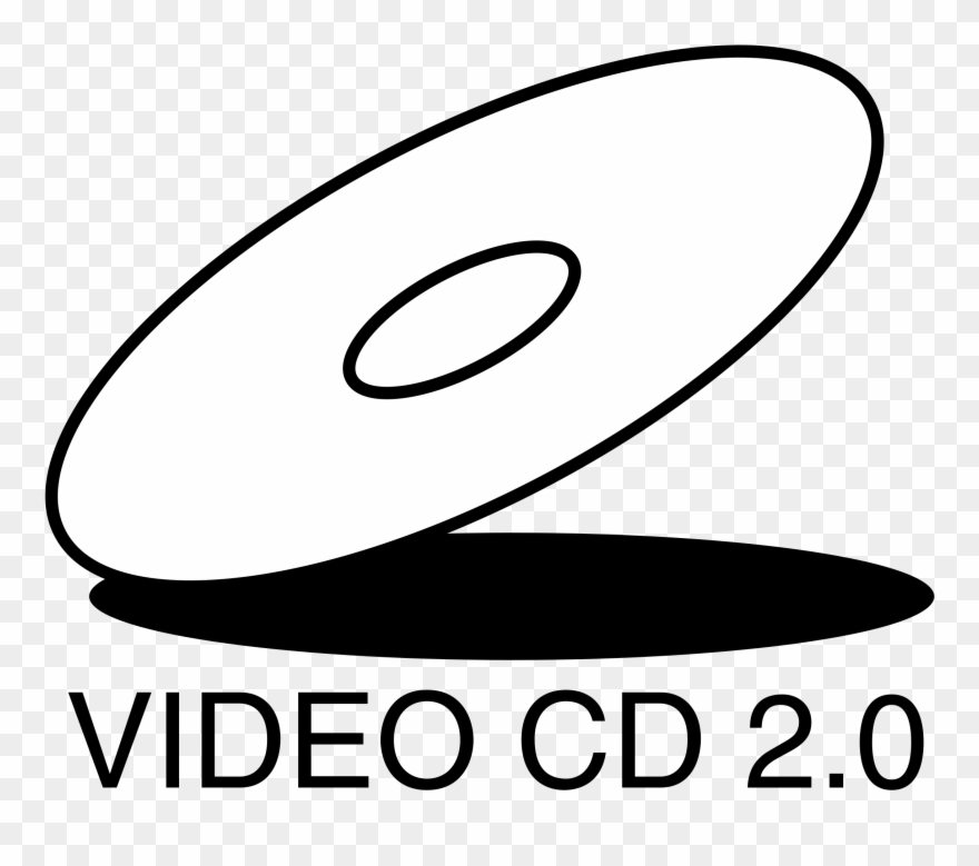 Video Cd 2 0 Logo Png Transparent , Png Download - Video Cd Clipart