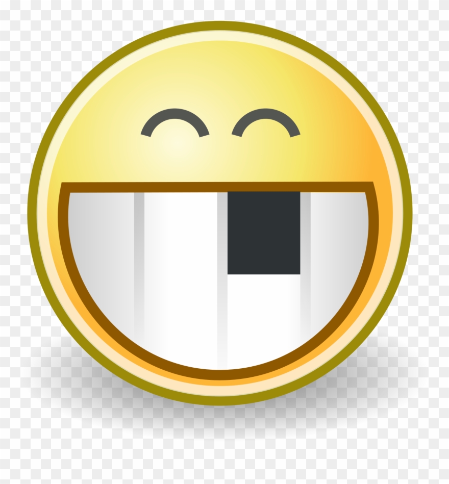 File Face Badtooth Wikimedia Commons Open - Smiley With Missing Tooth Clipart