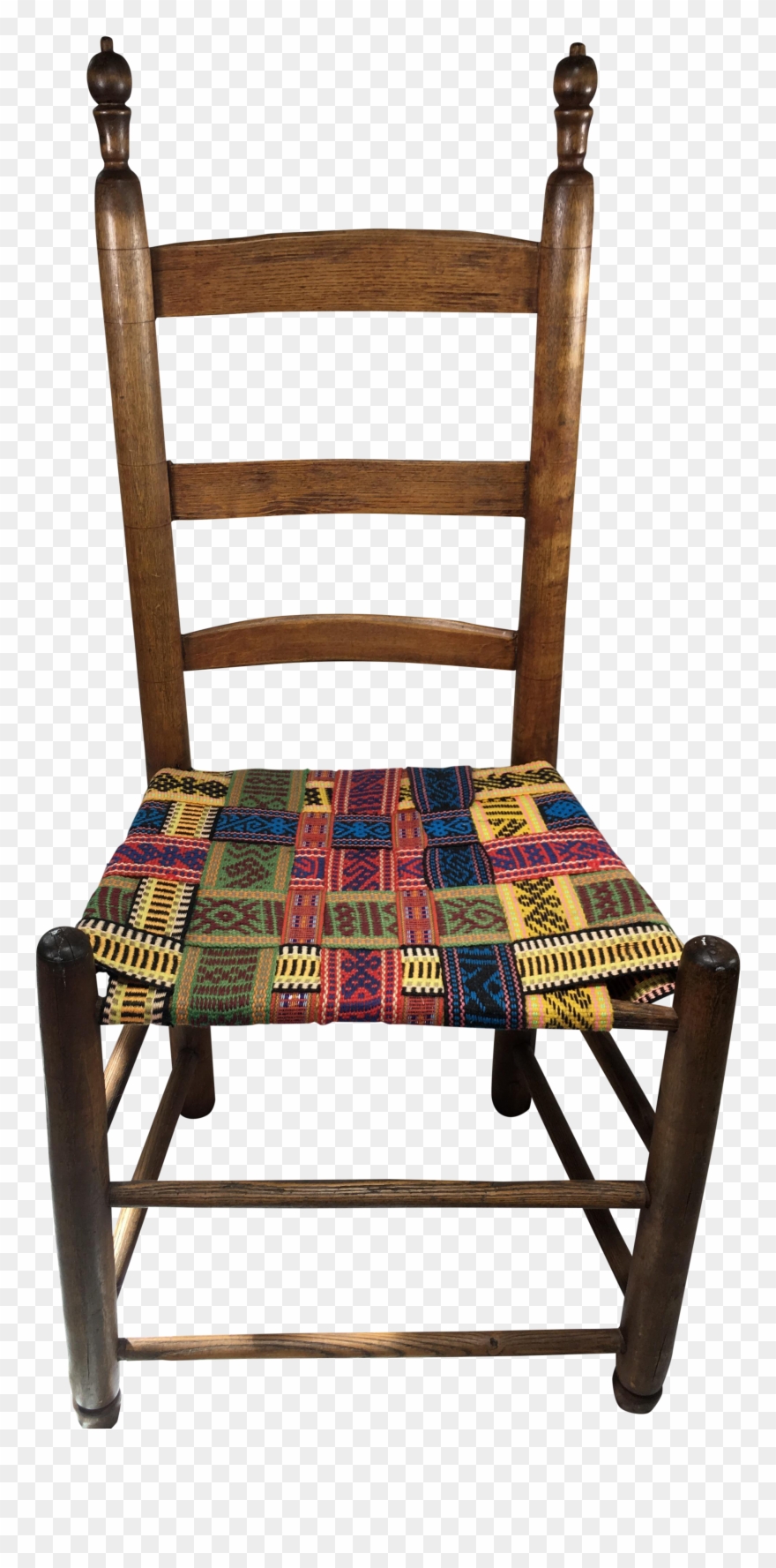 Vintage Belt Woven Wooden Chair - Chiavari Chair Clipart