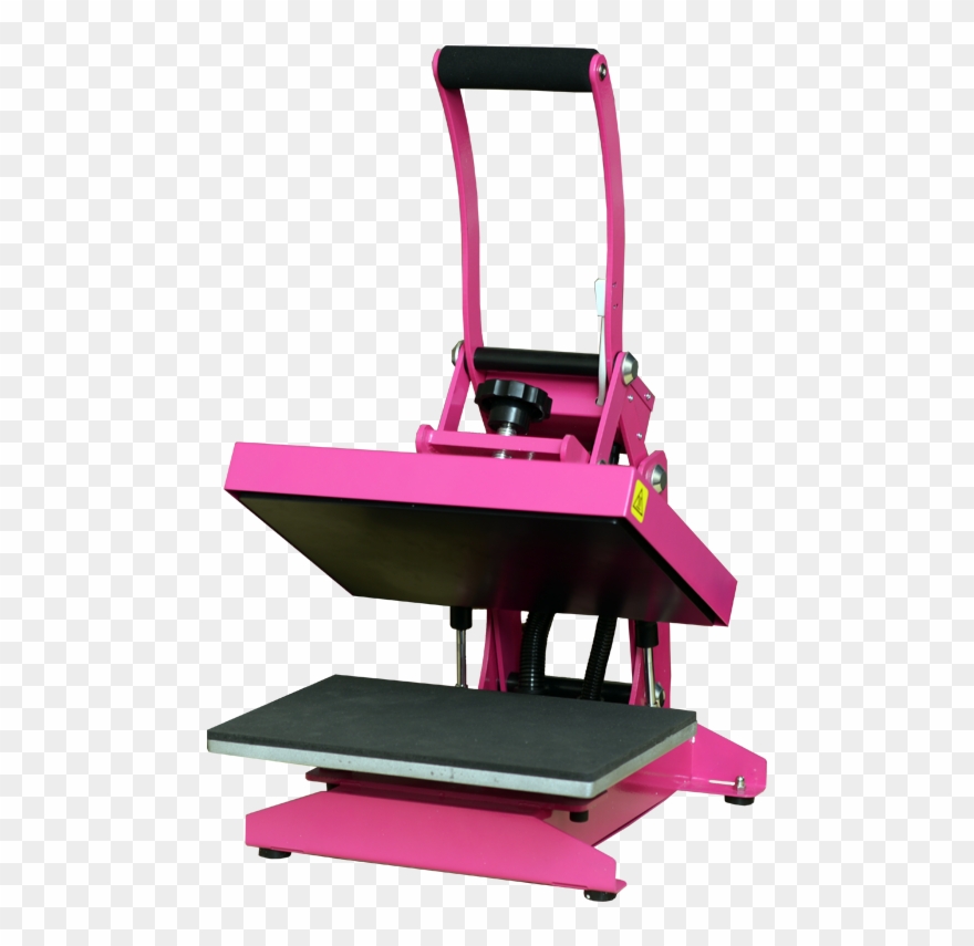 7016 - Hot Pink Heat Press Machine Clipart
