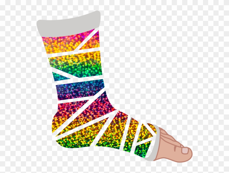 Siser Easyweed Holographic Heat Transfer Vinyl - Sock Clipart