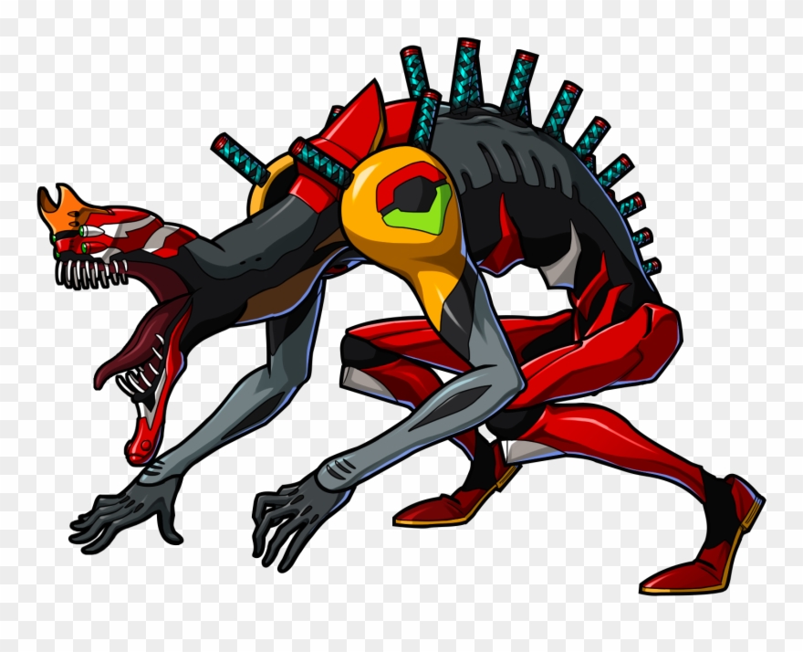 Eva-02 Beast Mode Ii - Illustration Clipart