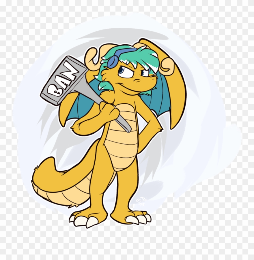 Dragonite Seizing Scammers Colorized - Cartoon Clipart