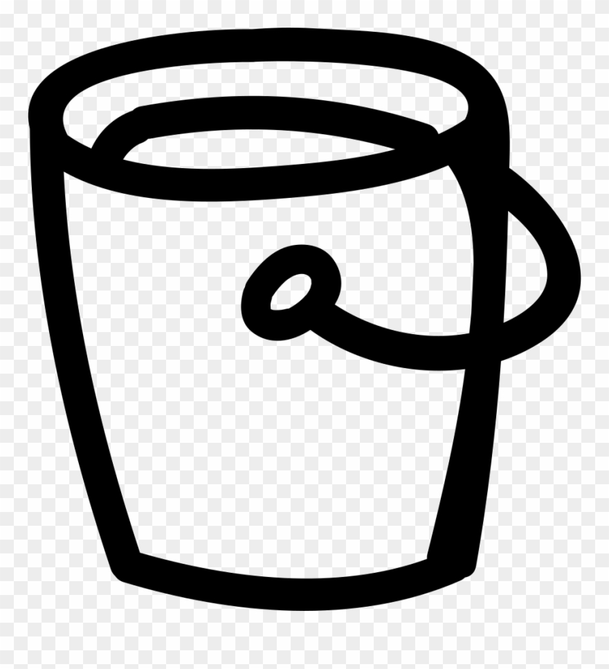 Png File - Balde Vector Clipart