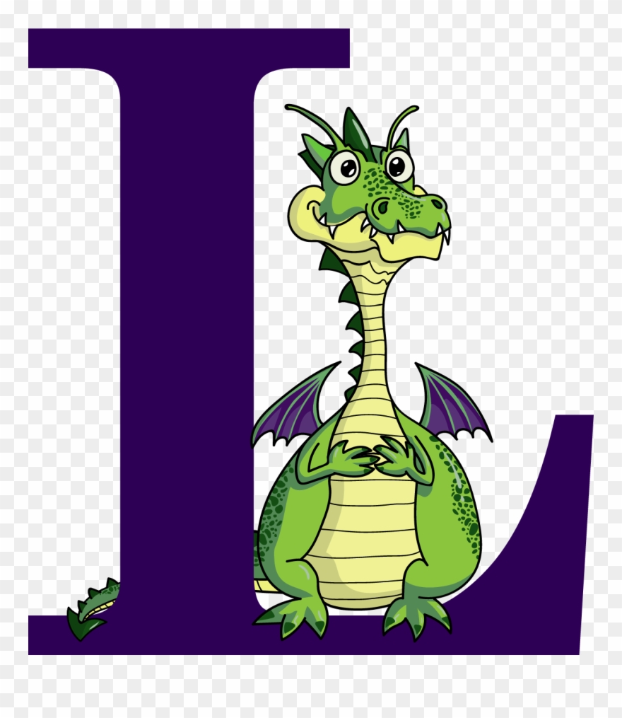 Luxford Elementary School - Cartoon Dragon Sticker Clipart