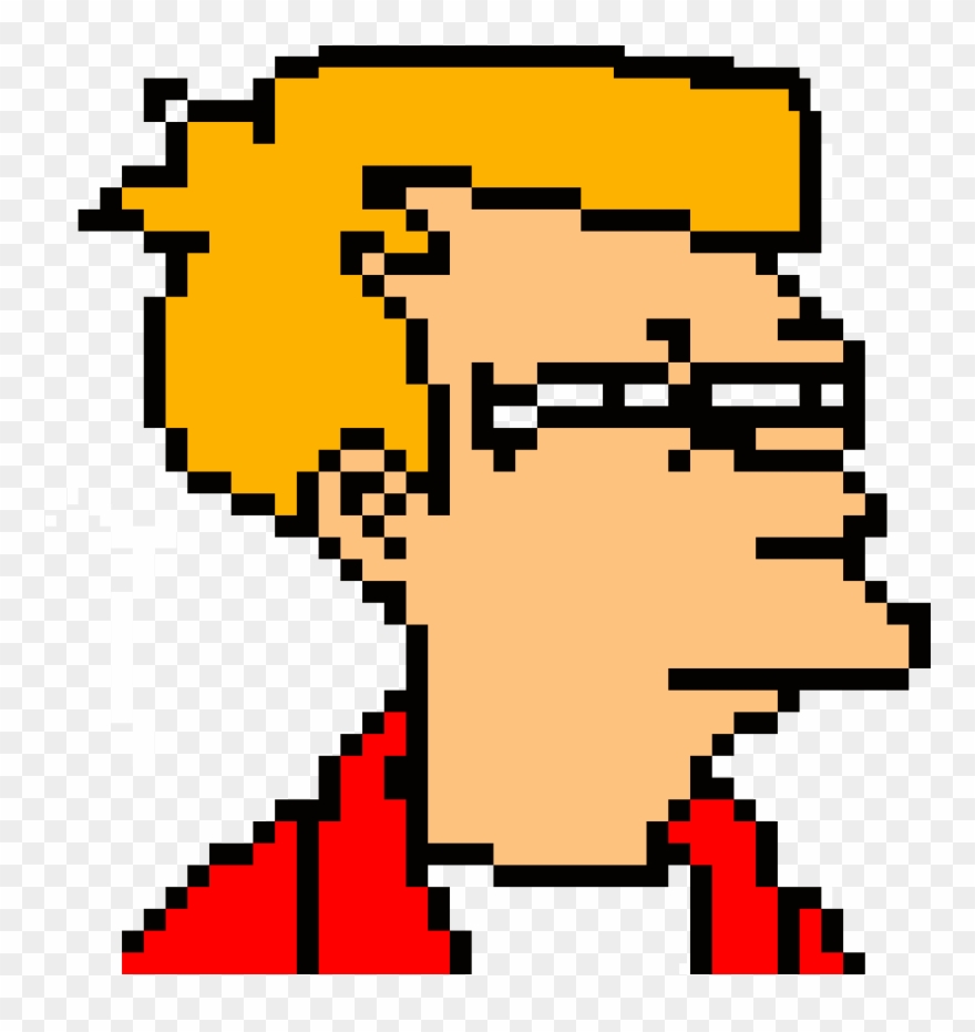 Fry Futurama Not Sure If Meme - Zoidberg Pixel Art Clipart