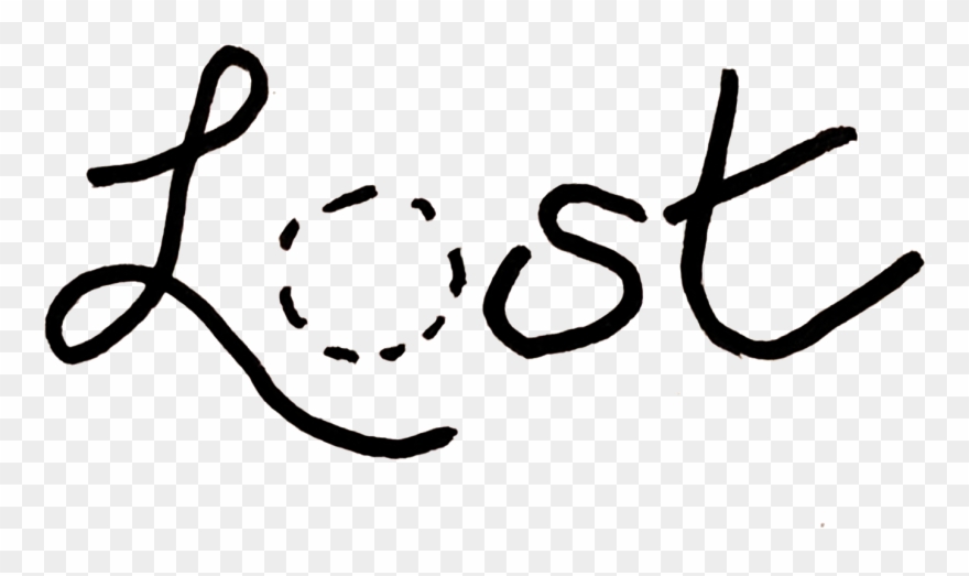 One Coin Found - Calligraphy Clipart