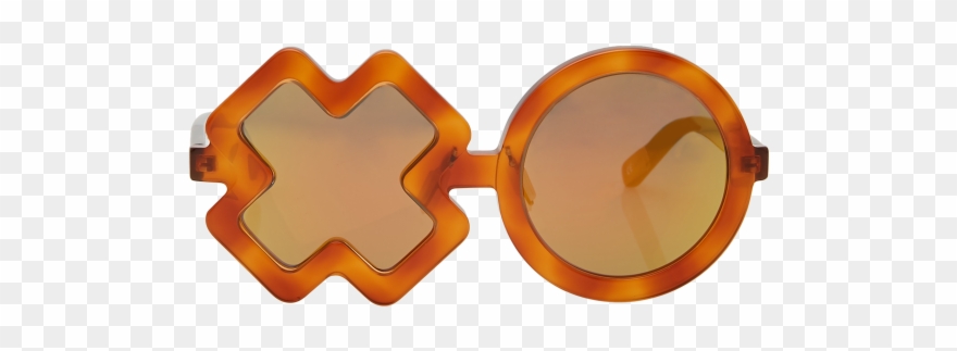 Crème Brulee Xo Sunglasses Clipart