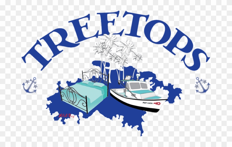 Treetops - Fishing Trawler Clipart